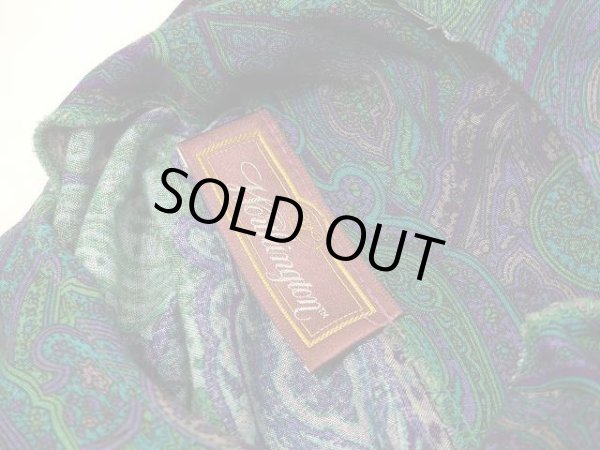 画像6: 80s Worthington ペーズリー 後ろ開き ビンテージ ワンピース ドレス  (6)