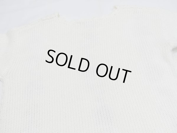 画像9: 〜90s Colleen's Collectables お花刺繍 ハンドメイド ニット セーター (9)