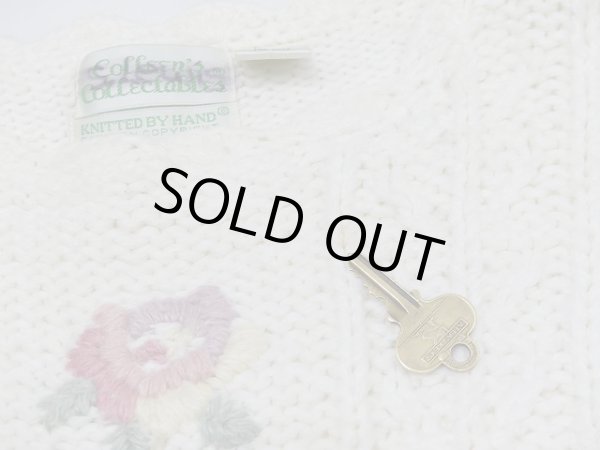 画像6: 〜90s Colleen's Collectables お花刺繍 ハンドメイド ニット セーター (6)