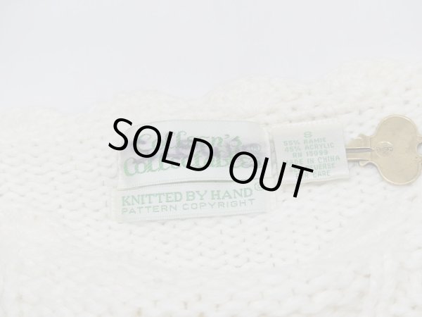 画像4: 〜90s Colleen's Collectables お花刺繍 ハンドメイド ニット セーター (4)