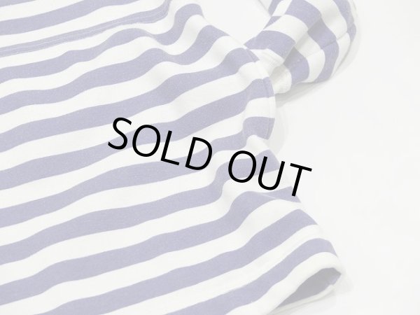 画像6: 〜90s UNKNOWN レースアップ ボーダー ロング スウェット (6)