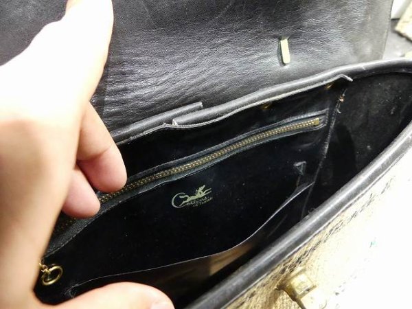 画像10: 60s Enid Collins ビンテージ ハンド バッグ (10)