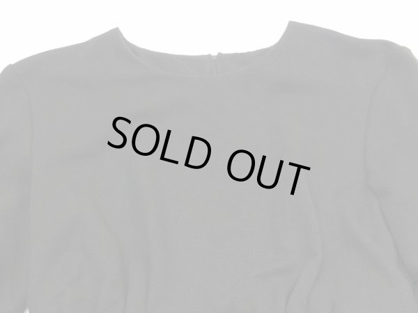 画像4: USA製 80s RAMPAGE ペンシルデザイン タック カットソー ワンピース  (4)