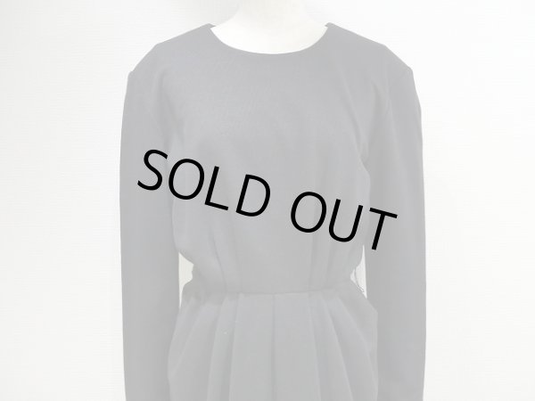 画像2: USA製 80s RAMPAGE ペンシルデザイン タック カットソー ワンピース  (2)