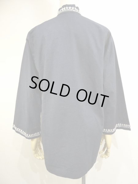 画像3: 60s Shanief＆Co ヴィンテージ ハンドメイド 刺繍 プルオーバー ブラウス DEAD STOCK  (3)