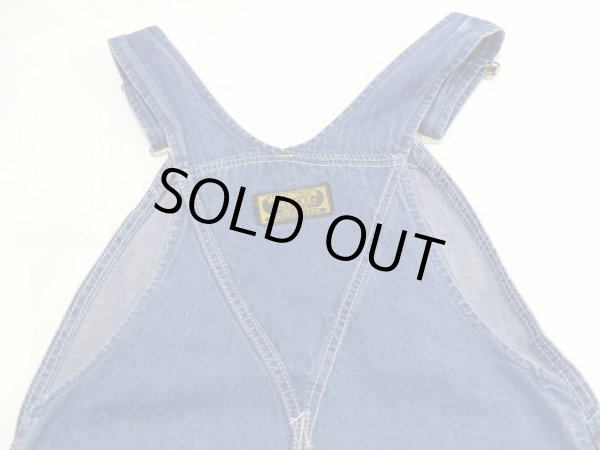 画像9: USA製 70s WASHINGTON DEE CEE デニム オーバーオール (9)