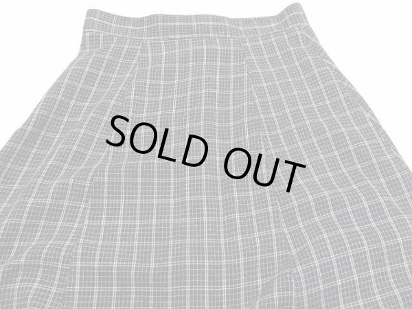 画像6: 90s M collection 前開き チェック ロング マキシ丈 スカート MADE IN CANADA (6)