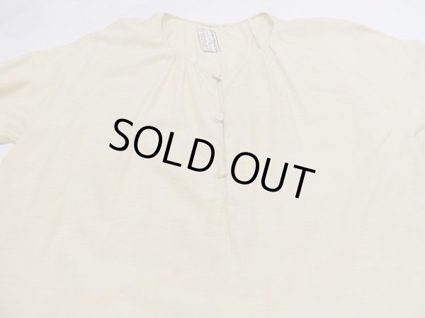 画像6: 70s ビンテージ INDIA EMPORIUM インド綿 スモック チュニック ブラウス (6)