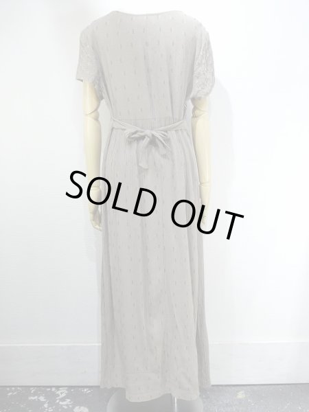 画像4: USA製 80~90s XTRMZ  刺繍 エンブロイダリー ロング マキシ ワンピース ドレス (4)