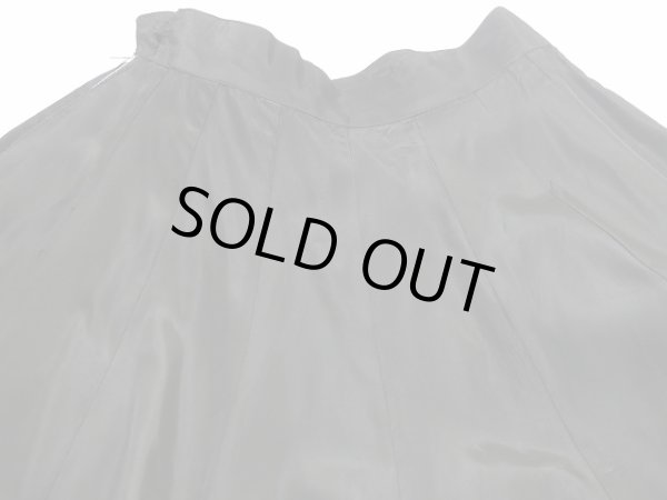 画像12: 〜 50s ビンテージ Bender Glik ブラック レーヨン サーキュラー スカート DEAD STOCK (12)