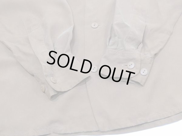 画像9: 90s AnnTaylor ブラウン オープンカラー シルク シャツ ブラウス (9)