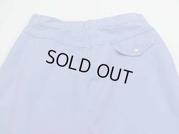 画像8: 90s Christopher & Banks スカイブルー ロング タイト スカート (8)