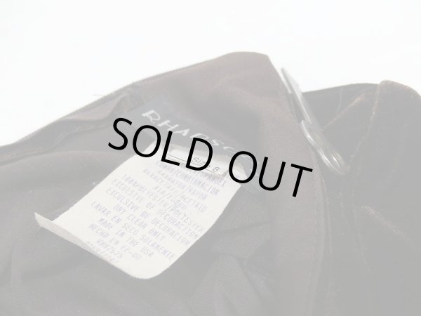 画像10: 90s RHAPSODY ダークブラウン ベロア チャイナ ドレス ワンピース (10)