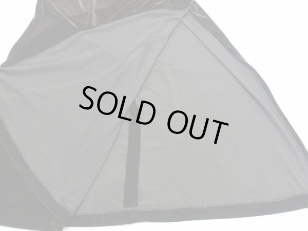 画像8: 90s RHAPSODY ダークブラウン ベロア チャイナ ドレス ワンピース (8)