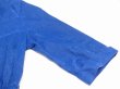 画像9: USA製 80s Willi フェイク スウェード 開襟 ロイヤル ブルー ワンピース ドレス (9)