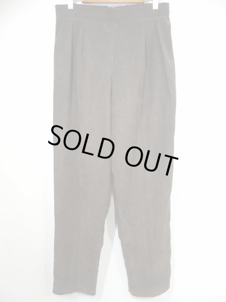 画像19: 80s 90s perceptions フェイク スエード ナポレオン ジャケット テーパードパンツ スーツ セット アップ (19)