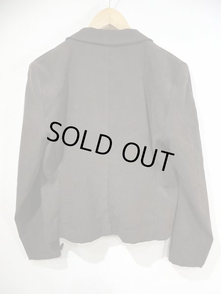 画像18: 80s 90s perceptions フェイク スエード ナポレオン ジャケット テーパードパンツ スーツ セット アップ (18)