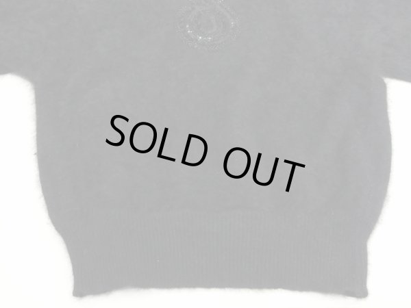 画像7: 80s F.F. international スパンコール ビーズ ドルマンスリーブ アンゴラ ニット セーター (7)