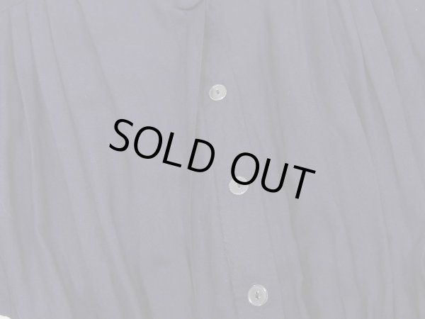 画像8: USA製 90s NINA PICCALINO タック デザイン オフショルダー ロング ワンピース ドレス (8)