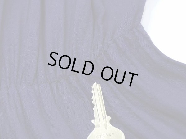 画像12: USA製 90s NINA PICCALINO タック デザイン オフショルダー ロング ワンピース ドレス (12)