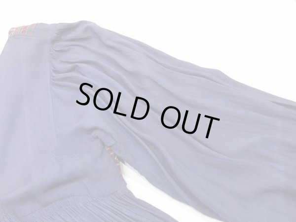 画像13: 70s ビンテージ アフガン ワンピース ドレス (13)