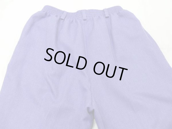 画像11: USA製 90s ALFRED DUNNER パープル カラー テーパード イージーパンツ (11)