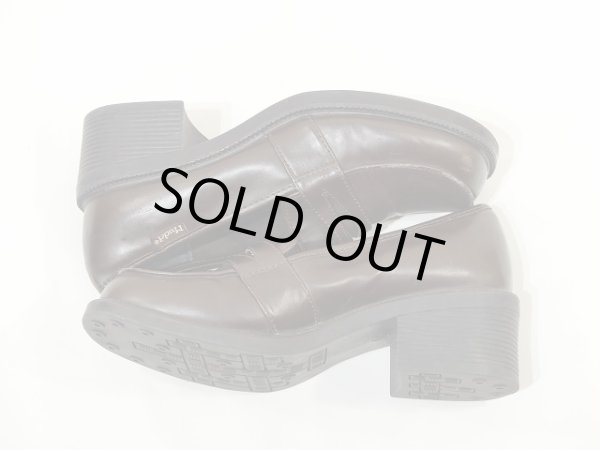 画像6: Mudd 太ヒール タンク ヒール ローファー シューズ (6)