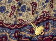 画像18: 70s ビンテージ DENIM JAZZ パキスタン製 インド綿 エスニック ノースリーブ ペーズリー 花 柄 ワンピース ドレス ヒッピー パキ綿  (18)