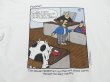 画像4: 90s UNKNOWN リー ルビン Leigh Rubes 風刺画 アート プリント Tシャツ (4)