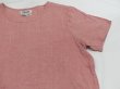 画像8: リトアニア製 90s FLAX リネン プルオーバー スモック 半袖 シャツ Tシャツ ユニセックス (8)