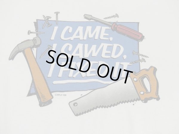 画像4: 90s DELTA PRO WEIGHT カーペンター DIY プリント Tシャツ ユニセックス  (4)