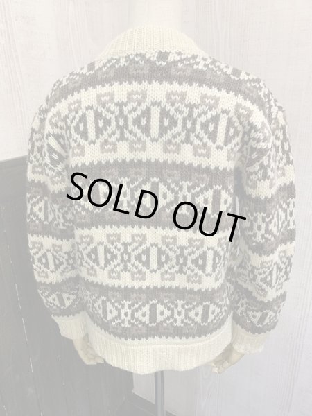 画像3: DENMARK製 70s80s ビンテージ RUNOX SCANDIA STRIK ノルディック セーター カーディガン (3)