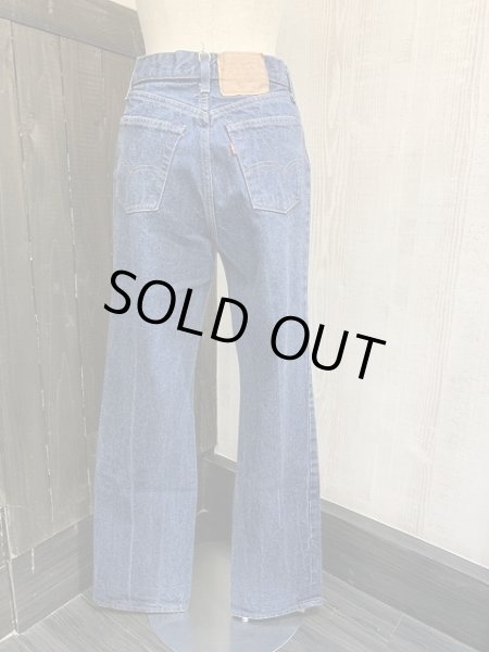 画像3: USA製 80s ビンテージ Levi's リーバイス 26501-0118 レディース 501 内シングル デニム パンツ (3)