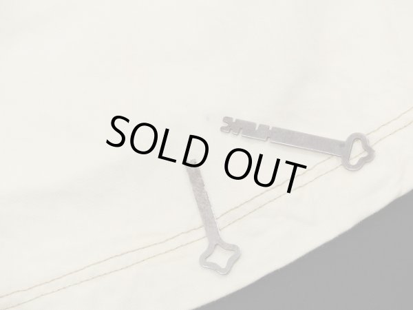 画像12: 80s 前開き ボタン コットン サーキュラー デザイン フレア スカート (12)