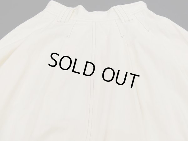 画像11: 80s 前開き ボタン コットン サーキュラー デザイン フレア スカート (11)