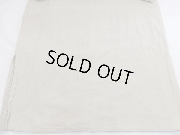 画像8: USA製  90s UNIFORM JOHN PAUL RICHARD ブランケットステッチ リネン風 コットン ノースリーブ ワンピース  (8)