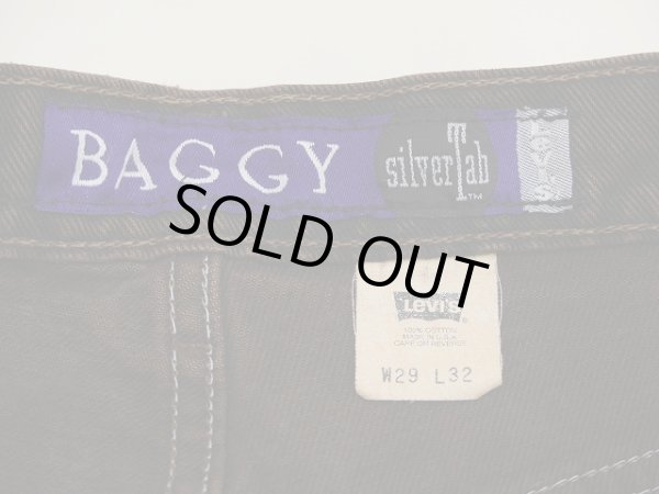 画像8: USA製 90s ビンテージ Levi's Silver Tab BAGGY FIT リーバイス シルバータブ 後染め バギー フィット デニム パンツ ジーンズ 表記 29×32 (8)
