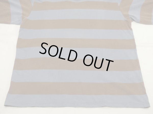 画像8: 90s agnes b アニエスベー ワイド ボーダー ロングスリーブ Tシャツ ロンT カットソー (8)