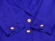 画像9: USA製 80s ビンテージ Christian Dior クリスチャン ディオール ロイヤル ブルー 金ボタン テーラード ジャケット   (9)