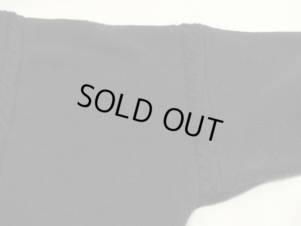 画像8: 90s TIAN COLLECTIONS ラミー×コットン ケーブル編み ニット カーディガン カーデ セーター (8)