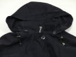 画像8: 90s LONDON FOG ドローストリング デザイン ハーフ コート ブラック ジャケット (8)