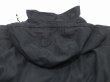 画像15: 90s LONDON FOG ドローストリング デザイン ハーフ コート ブラック ジャケット (15)
