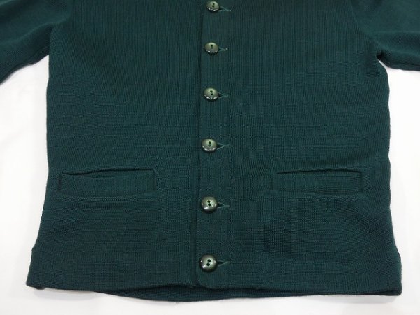 画像7: 50s ビンテージ Kandel Tiggerettes レタード レターマン バーシティ カーディガン ウール ニット カーデ (7)