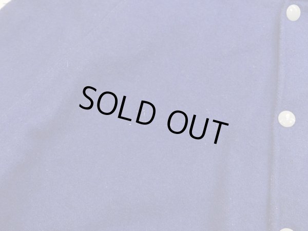 画像11: USA製 80s  ビンテージ NEFF フード付き セーラーカラー スタジャン バーシティ レターマン ジャケット (11)