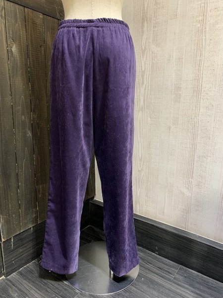 画像7: 90s R&K フェイクスエード マオカラー チャイナ ジャケット セットアップ   (7)