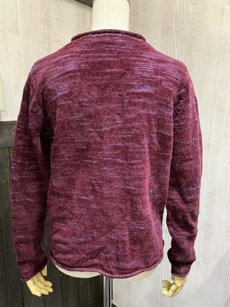 画像3: 90s EVAN PICONE ミックス ウール アクリル モヘア ショート丈 ニット カーディガン カーデ (3)