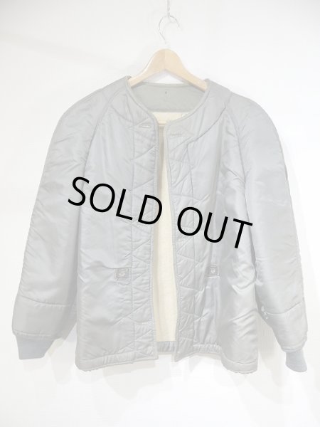 画像4: 50s ビンテージ US AIR FORCE USAF 前期タイプ 黒タグ ミリタリー フィールド ウールパイル ライナー ジャケット M-S (4)