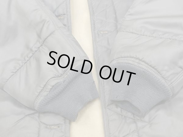 画像12: 50s ビンテージ US AIR FORCE USAF 前期タイプ 黒タグ ミリタリー フィールド ウールパイル ライナー ジャケット M-S (12)