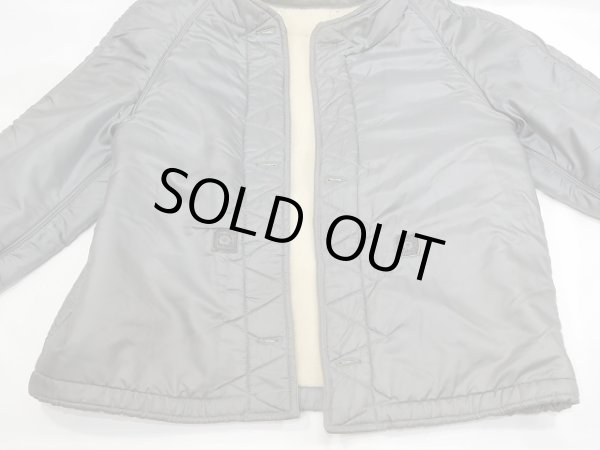 画像9: 50s ビンテージ US AIR FORCE USAF 前期タイプ 黒タグ ミリタリー フィールド ウールパイル ライナー ジャケット M-S (9)