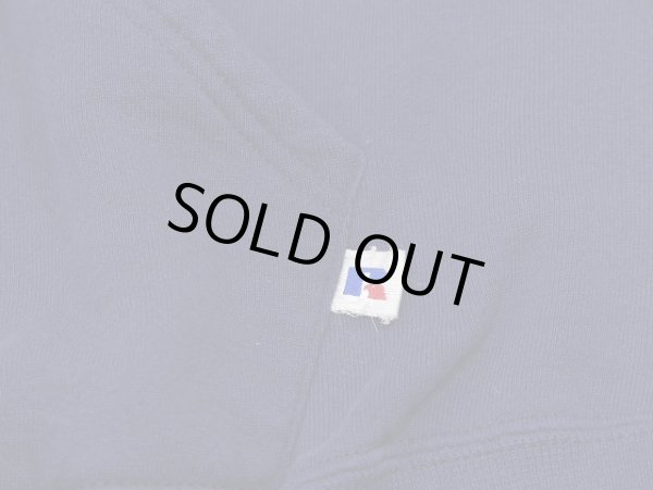 画像10: USA製 90s ビンテージ RUSSEL ATHLETIC ラッセル ネイビー 無地 プレーン スウェット パーカ スウェット フーディ トレーナー (10)